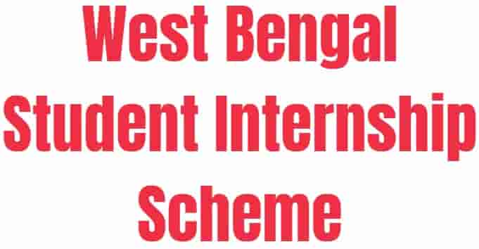 West Bengal Student Internship Scheme
