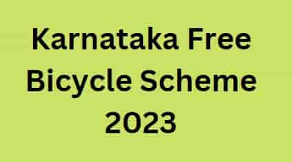 Karnataka Free Bicycle Scheme